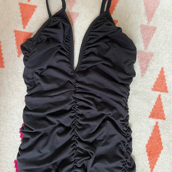 Fashion Nova Ruched Jumpsuit - Picture 2 of 3